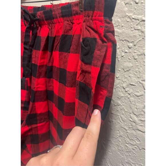 Wondershop At Target Red And Black Plaid Pajama Set Woman’s 2X NEW - Picture 11 of 13